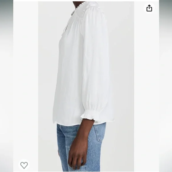 PAIGE Women's Kaylynn Top SIZE XXS NWOT - Picture 5 of 7